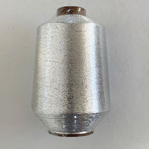 Fine Metallic Yarn Thread Sparkle Shiny Knitting 1.3 lb Cone Japan Silver